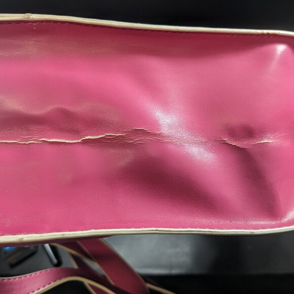 Vintage Jeannie Lottie Hot Pink Lou Lou Tote - Picture 4 of 6